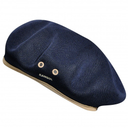 Tropic Monty navy blue beret - Kangol