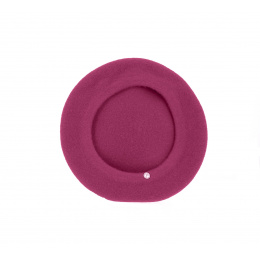 Beret Héritage par Laulhère - Fuschia