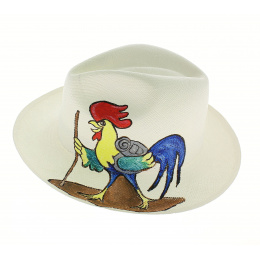 Panama Hat Rooster