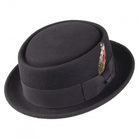 Black Walworth Pork Pie Hat Black Walworth Pork Pie Hat
