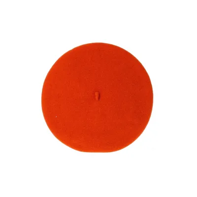 beret de chasse - beret orange fluo Reference : 2705 | Chapellerie Traclet