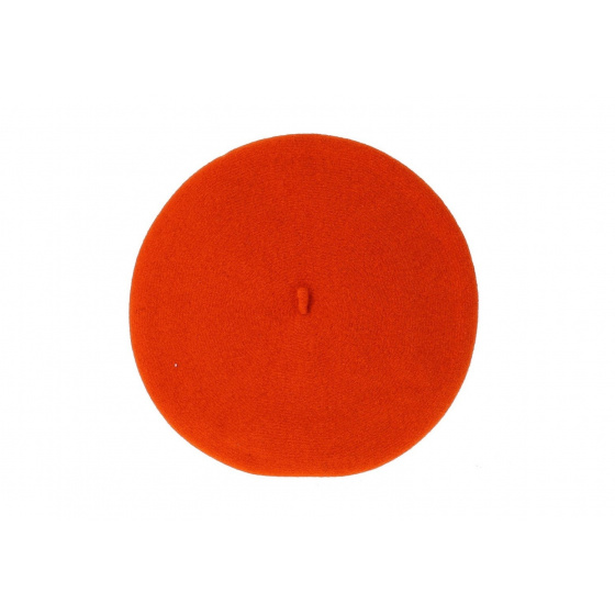 Fluorescent Orange Beret - Hunter