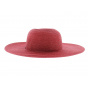 Summer Wide Brim Hat Lea Berry Red