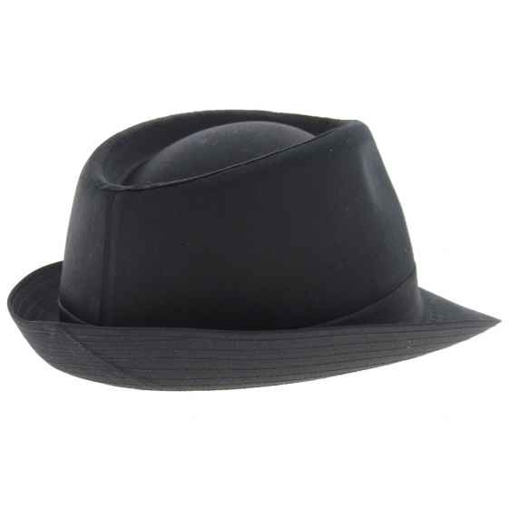 Chapeau Trilby Coton Noir Chapeau Trilby Coton Noir