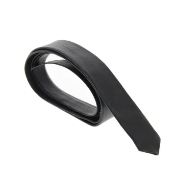 Black Leather String Tie - buy leather tie Reference: 5345 | Traclet Hat Shop