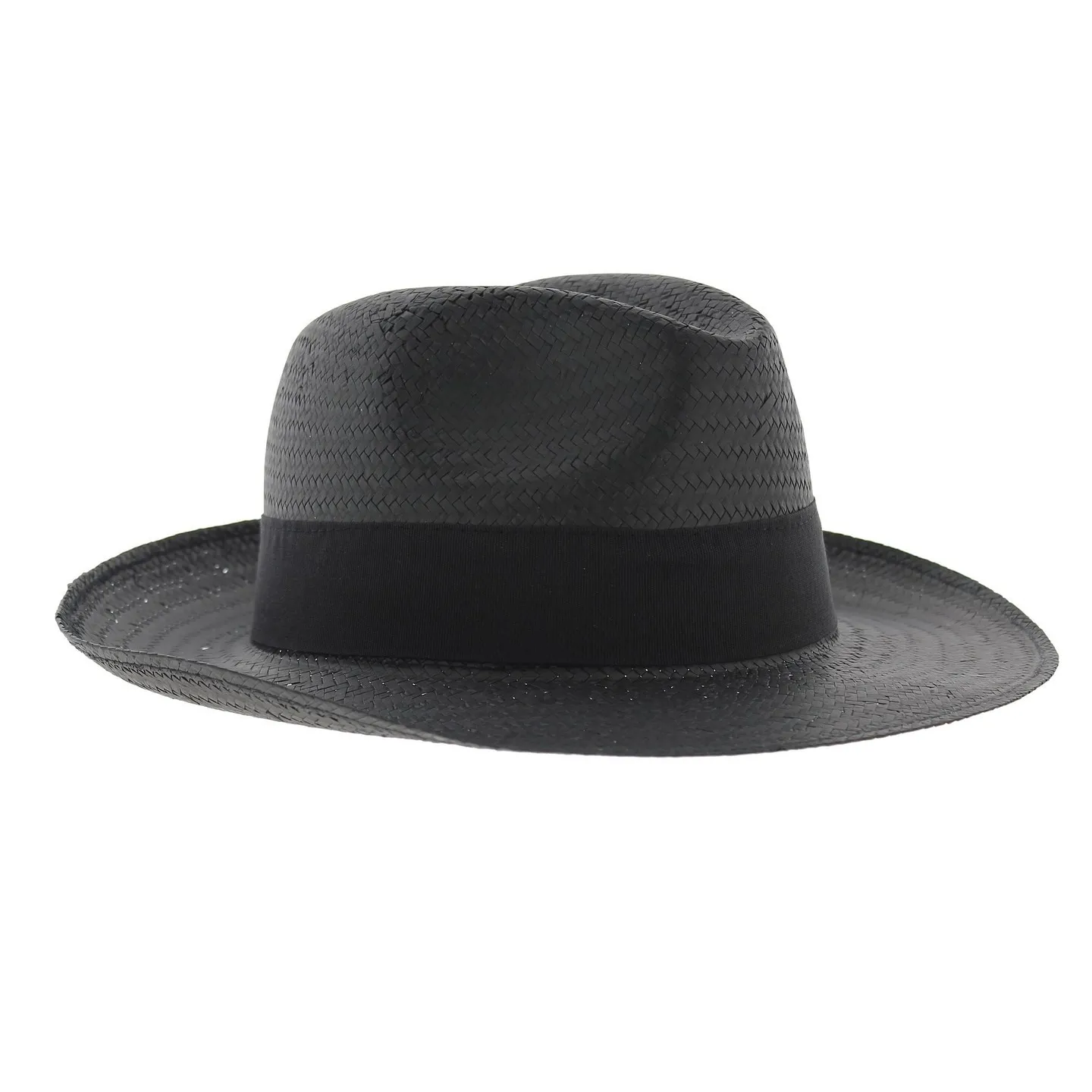 Chapeau Fedora Pittsburgh noir Reference : 5384 | Chapellerie Traclet