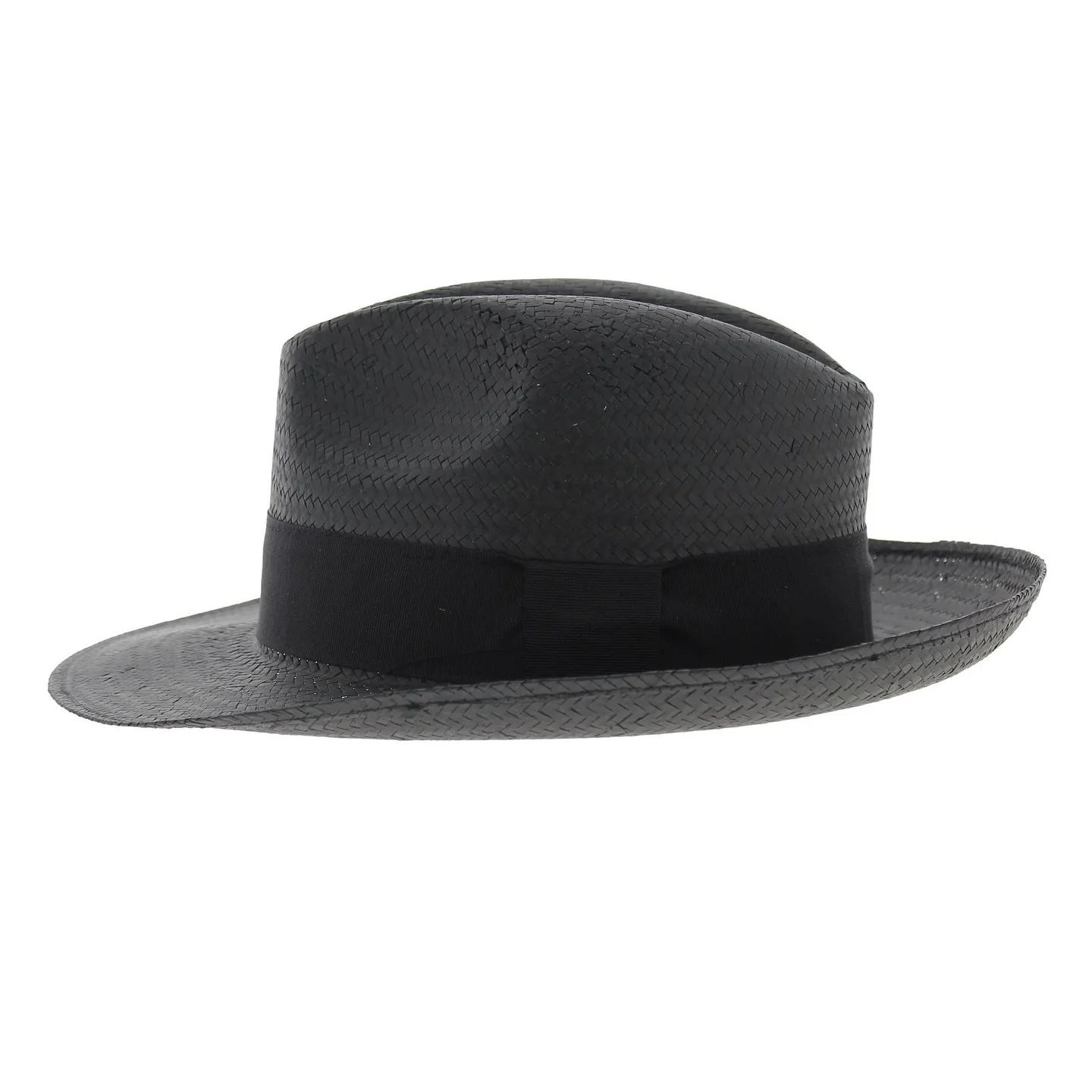 Chapeau Fedora Pittsburgh noir Reference : 5384 | Chapellerie Traclet