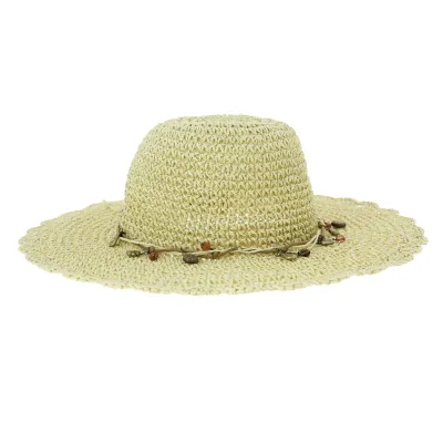 Wide-brimmed sun hat - Dorfman - Ecru color Reference: 5401 | Traclet Hat Shop