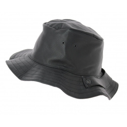 Traveller style leather hat