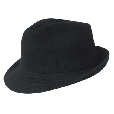 Black Arnold Bamboo Trilby Hat - Kangol Reference: 5412 | Traclet Hat Shop