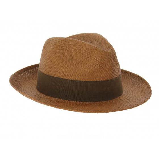 Chapeau panama Manabi - Marron 