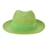 Chapeau panama Manabi - Vert Reference : 5442 | Chapellerie Traclet