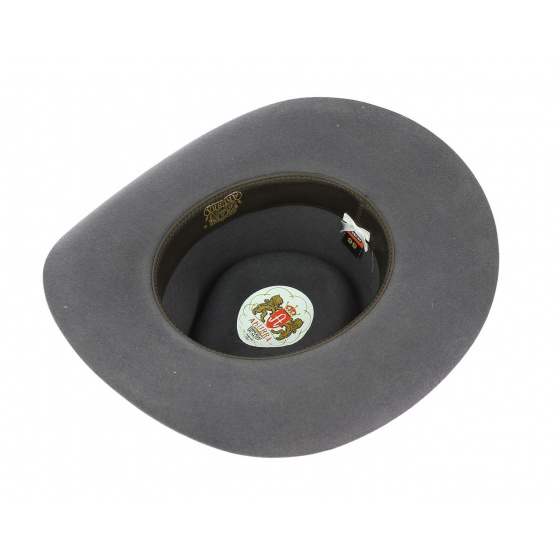 Akubra Snow River Felt Hat - Grey