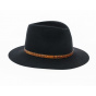Banjo Patterson Black Fur Felt Hat - Akubra