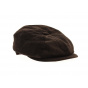 Brown velvet arnold cap