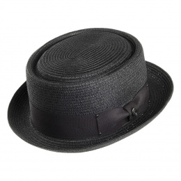 Chapeau Pork pie noir - Traclet