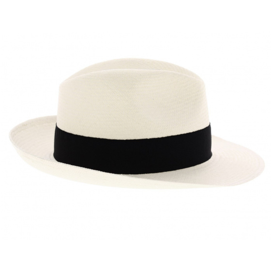 Homero Ortega Natural Panama Fedora Hat