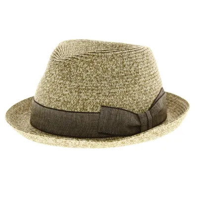 Chapeau Trilby Lowball - Legno - trilby en paille Reference : 5482 | Chapellerie Traclet