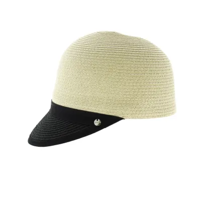 Casquette paille style bombe Reference : 5489 | Chapellerie Traclet
