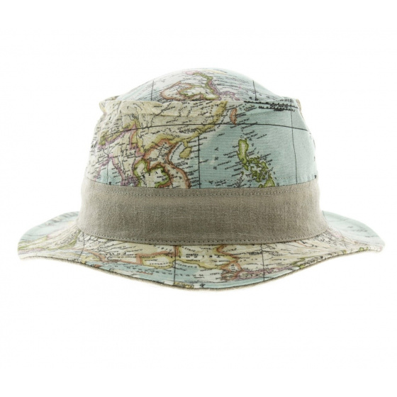 World Map Bucket Hat