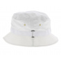 White Raffi Rain Bucket Hat - Kangol