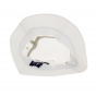 White Raffi Rain Bucket Hat - Kangol