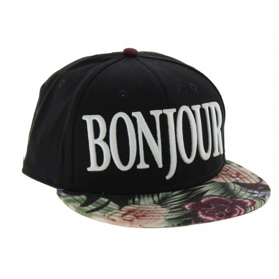 Casquette Snapback C&S - Bonjour Noire