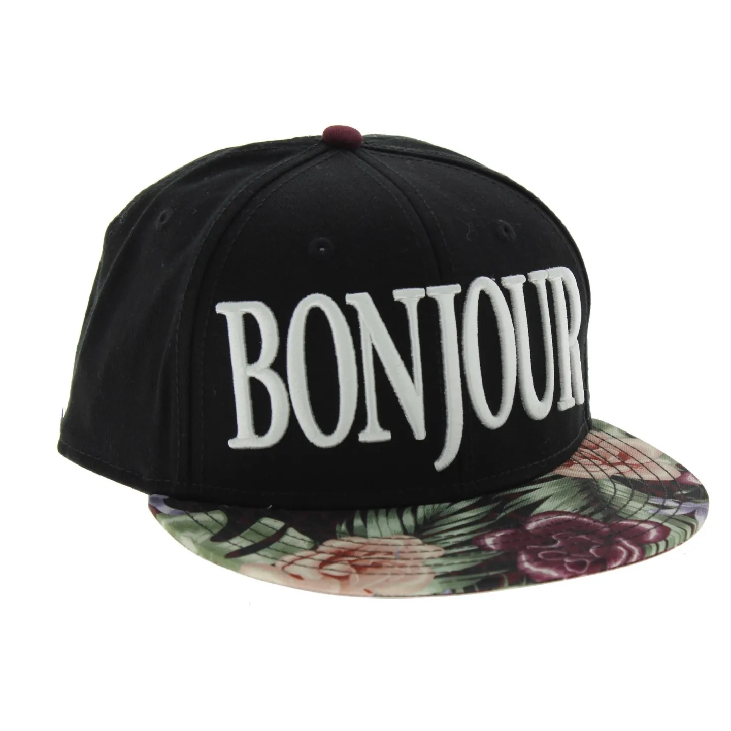 Casquette Snapback C&S - Bonjour  Reference : 5519 | Chapellerie Traclet