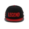 Casquette Snapback C&S - Legend noire rouge Reference : 5525 | Chapellerie Traclet