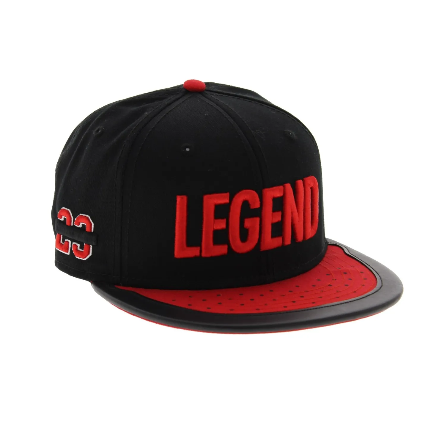 Casquette Snapback C&S - Legend noire rouge Reference : 5525 | Chapellerie Traclet