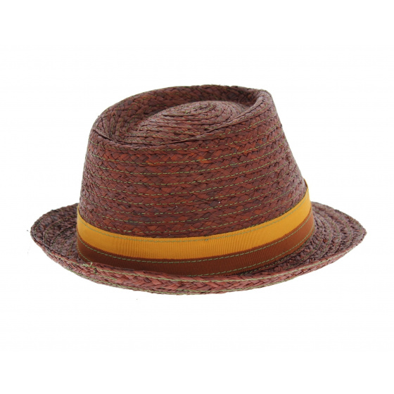 Chapeau Fedora - Ashley Raffia teack