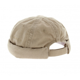 Bonnet Ocala Docker en Coton Stetson - Beige