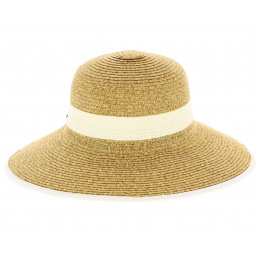 Loreena straw floppy hat