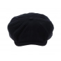 Navy Hatteras Cap with ear flaps - Stetson