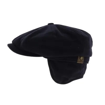Casquette cache-oreilles Stetson - Marine Reference : 5616 | Chapellerie Traclet