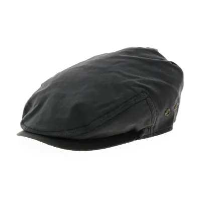 Stetson Adin black cap - waterproof cap Reference: 5622 | Traclet Hat Shop