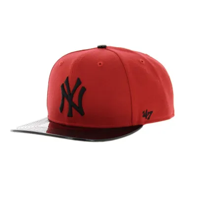 New York Yankees Red Cap - 47 Brand Reference: 5626 | Traclet Hat Shop