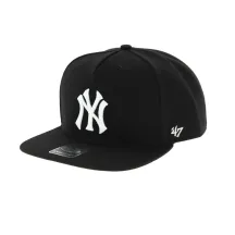 Casquette NY noire - 47 Brand - snapback Reference : 5627 | Chapellerie Traclet