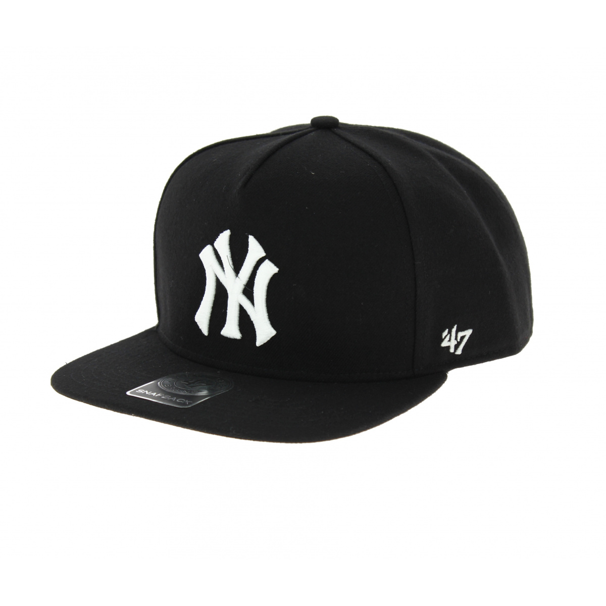 Casquette NY noire - 47 Brand - snapback Reference : 5627