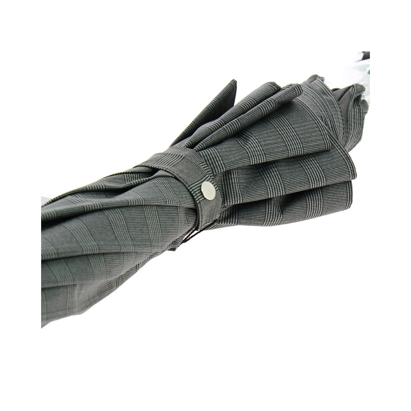 Grey walking stick-seat umbrella - Il Marchesato Reference: 5642 | Traclet Hat Shop
