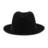 Chapeau Fedora Feutre noir - Tonak Reference : 5650 | Chapellerie Traclet