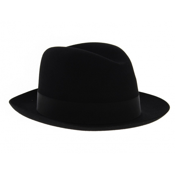 Chapeau Fedora Feutre noir - Tonak
