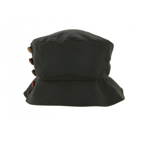 Olivia Wax Rain Hat - Olney