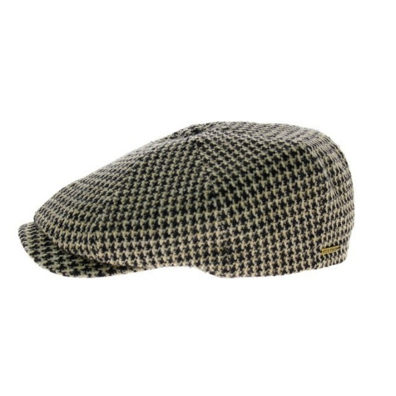Many Houndstooth Stetson cap 