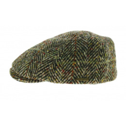 Hiko Herringbone Flat Cap - Stetson