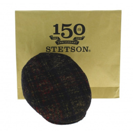 Kent Check Virgin Wool Cap - Stetson