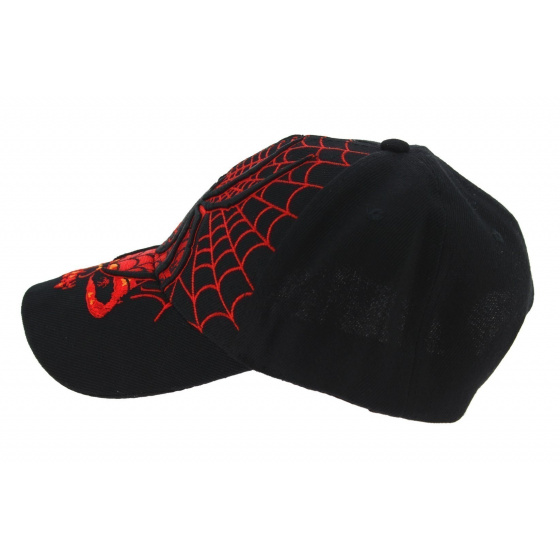 Black Widow Cap - Hot Leathers