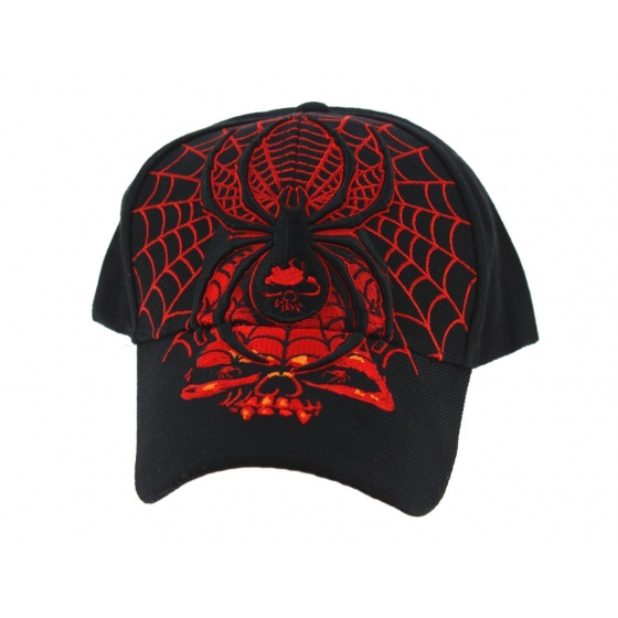Casquette Black Widow - Hot leathers Casquette Black Widow - Hot leathers