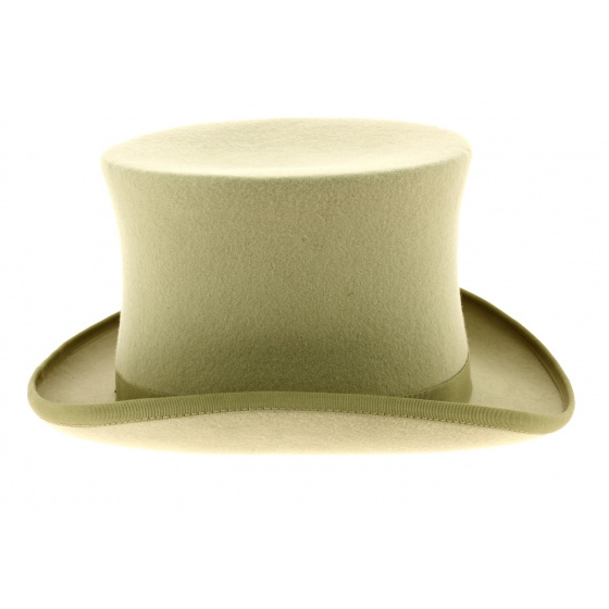 Chapeau Haut De Forme Feutre - Beige Chapeau Haut De Forme Feutre - Beige