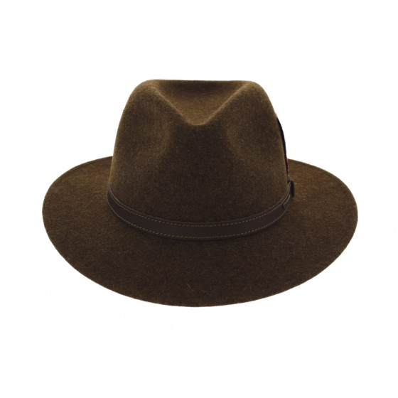 Chapeau Powell Woolfelt Marron - Stetson